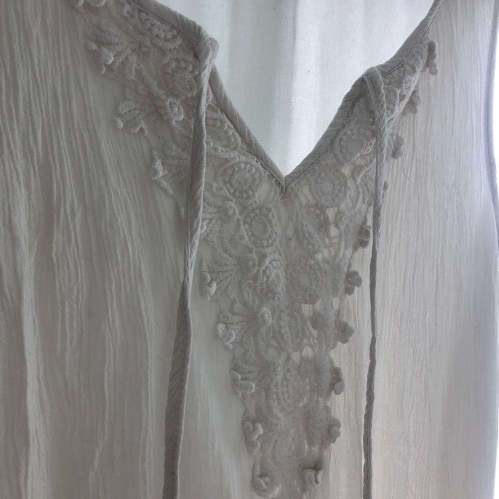 Naïf White Lace Blouse - S